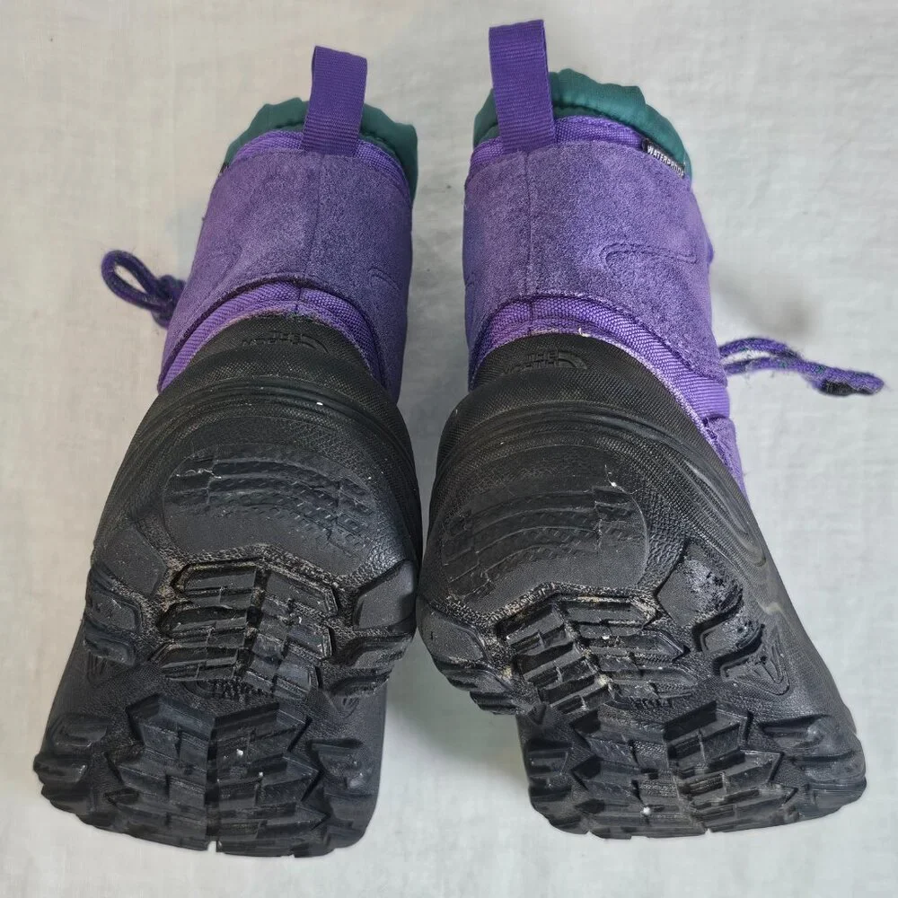 The North Face Alpenglow V Waterproof Boot 11K Peak Purple/Evergreen
